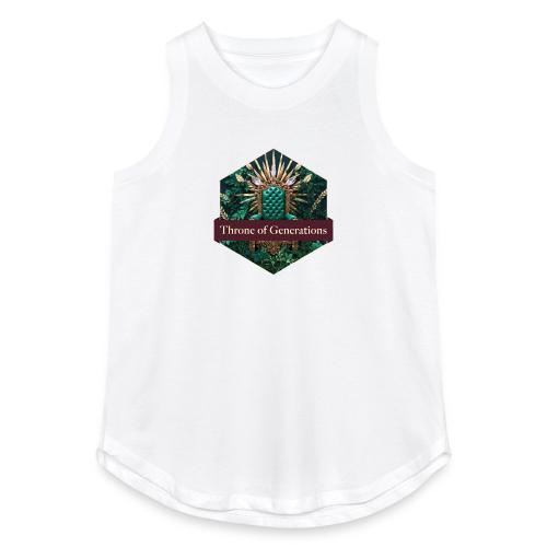 Women’s Day Vine Throne T Shirt, Gift for Grandma - Women's Relaxed Tank Top