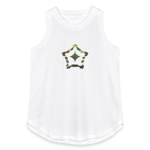 woodland camo png - Women's Relaxed Tank Top