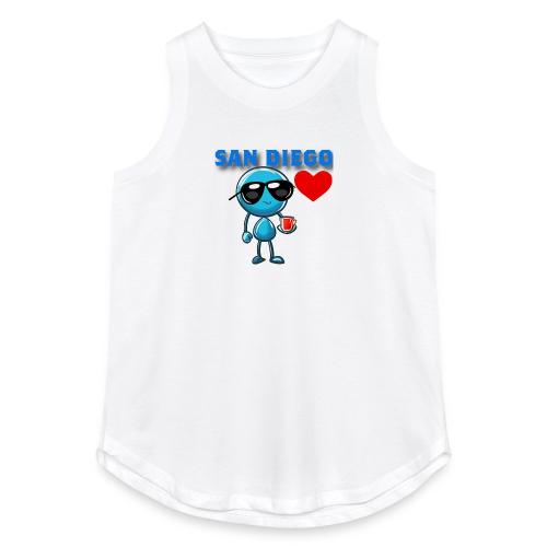 Smoon City_San Diego - Women's Relaxed Tank Top