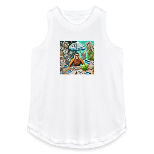 DALLE 2025 09 13 15 58 23 A conceptual illus - Women's Relaxed Tank Top