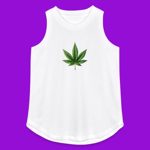 Cannabis Leaf - Women's Relaxed Tank Top