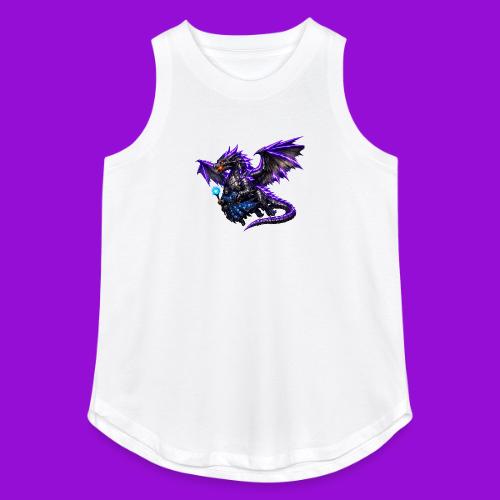 Neon Dragon and Battle Mage - Women's Relaxed Tank Top