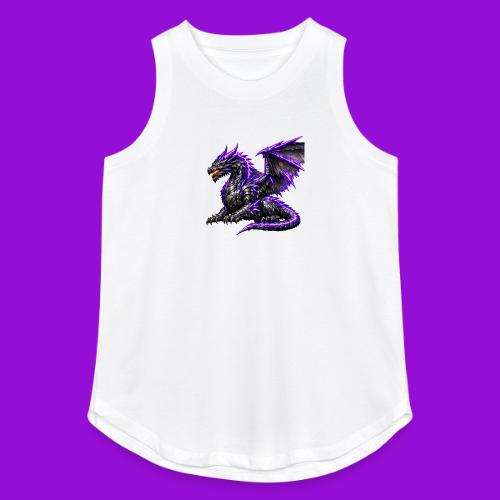 Neon Dragon at Rest - Women's Relaxed Tank Top