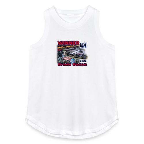 Brady Bacon #LetsRaceTwo Winner - Women's Relaxed Tank Top