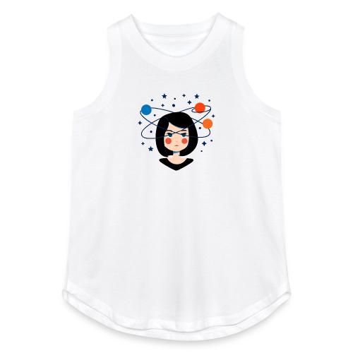 Spaced Out Girl – Mouse Pad - Women's Relaxed Tank Top