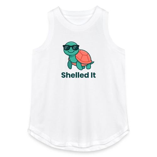 Funny Turtle Sunglasses Shelled It Cute Gift - Women's Relaxed Tank Top