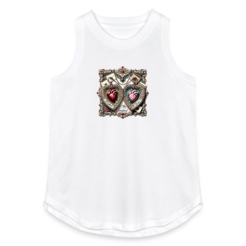 Keeper of My Deepest Love Victorian Locket T-Shirt - Women's Relaxed Tank Top