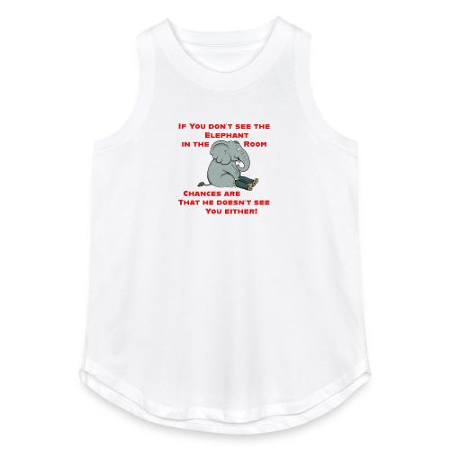 Elephant in the Room Meme - Women's Relaxed Tank Top