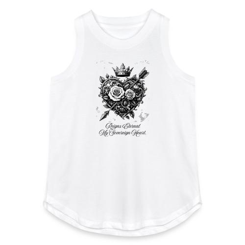 Royal Heart T-Shirt, Mug, & Leggings - Women's Relaxed Tank Top