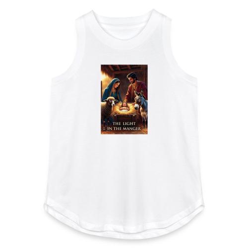 Nativity Manger T-Shirt - Women's Relaxed Tank Top