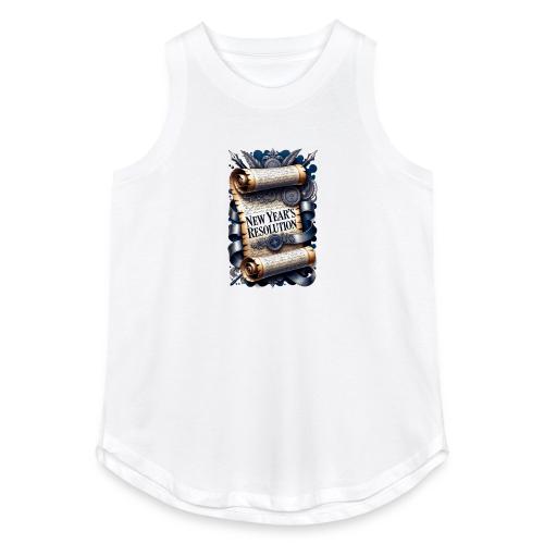 New Year's Resolution T-Shirt - Women's Relaxed Tank Top