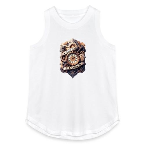 Ornate Clockwork T-Shirt - Women's Relaxed Tank Top
