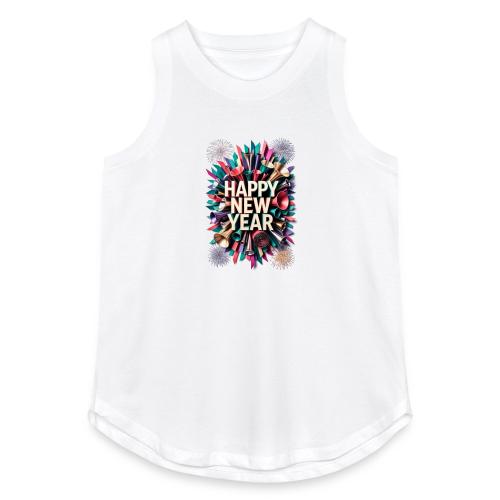 New Year's Party Horn T-Shirt - Women's Relaxed Tank Top