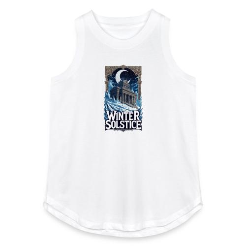 Winter Solstice Temple T-Shirt - Women's Relaxed Tank Top