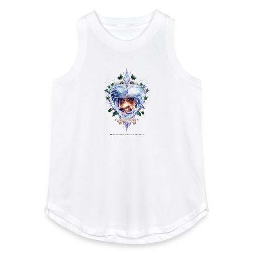 Imbolc Candle Veil T-Shirt | Veiled Rebirth - Women's Relaxed Tank Top