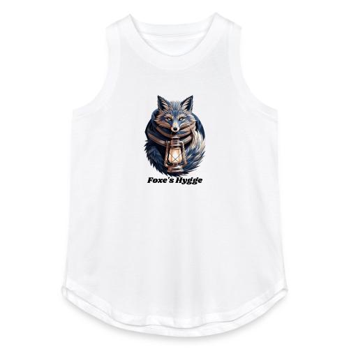 Hygge Ember Fox T-Shirt - Women's Relaxed Tank Top