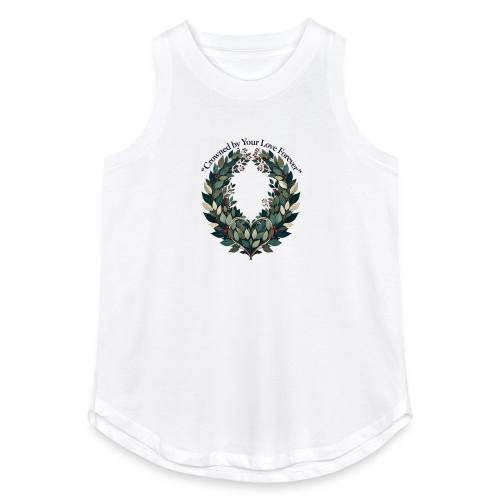 Crowned by Your Love Forever Laurel Wreath T-Shirt - Women's Relaxed Tank Top