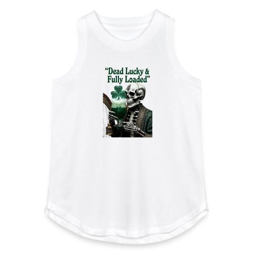 Lucky Skeleton Stout T-Shirt - Women's Relaxed Tank Top