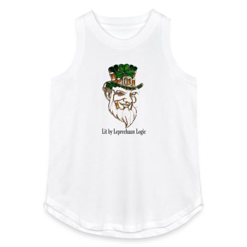 Leprechaun Lantern Mischief T-Shirt - Women's Relaxed Tank Top