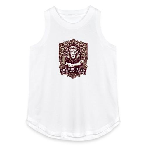 Protector of the Pride T Shirt, Sarcastic Dad Gif - Women's Relaxed Tank Top