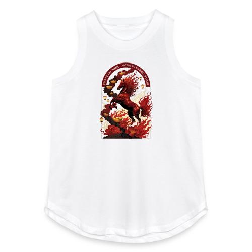 Year of the Horse Rise T Shirt,Lunar New Year Gift - Women's Relaxed Tank Top
