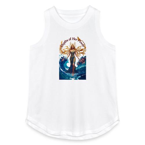 Women’s Day Tidal Sovereign T Shirt, Gift for Wife - Women's Relaxed Tank Top