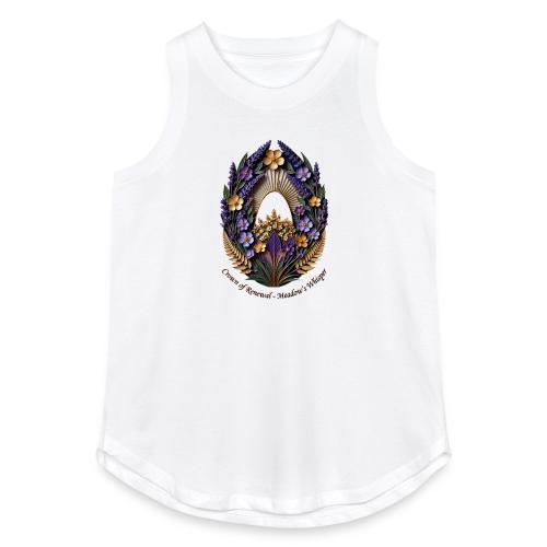 Easter Meadow Crown Renewal T Shirt, Spring Gift - Women's Relaxed Tank Top