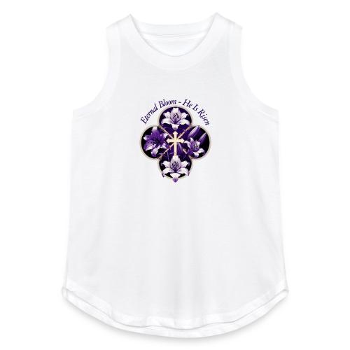 Easter Eternal Bloom Lily Crown T Shirt, Gift - Women's Relaxed Tank Top