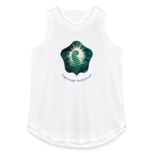 Easter Unfurl in Light Resurrection T Shirt, Gift - Women's Relaxed Tank Top