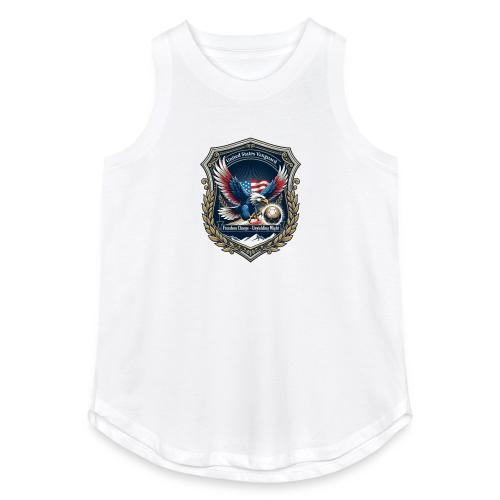 USA Eagle Vanguard T-Shirt,American Flag PrideGift - Women's Relaxed Tank Top