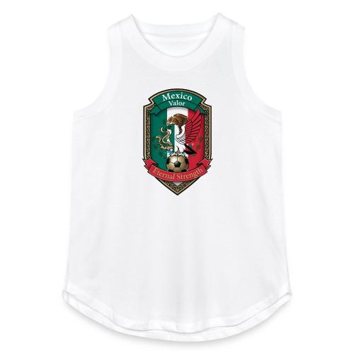 Mexico Eagle Valor T-Shirt, Pride Badge Gift - Women's Relaxed Tank Top