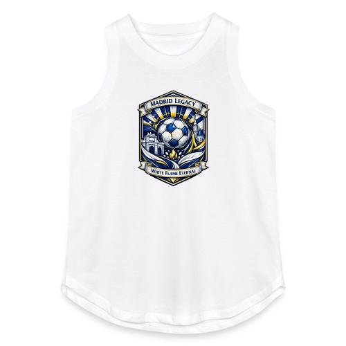 Madrid White Legacy T Shirt, Madrid Fan Gift - Women's Relaxed Tank Top