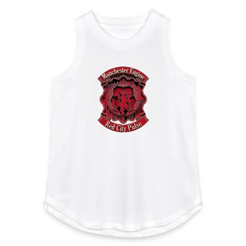 Red Manchester T Shirt, Red Soccer City Pride Gift - Women's Relaxed Tank Top
