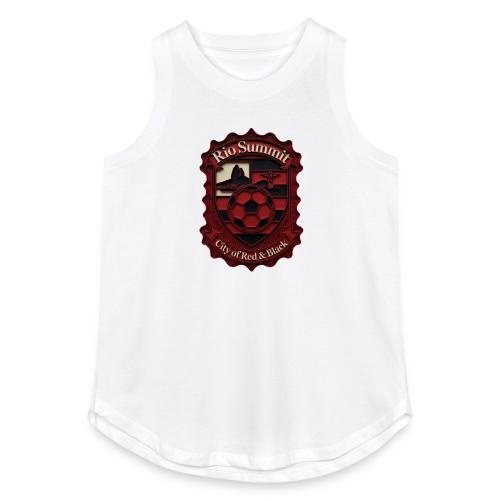Flamengo Scarlet Summit T-Shirt, Football Gift - Women's Relaxed Tank Top