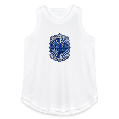 Chelsea Blue Bridge T Shirt, Soccer Fan Gift - Women's Relaxed Tank Top