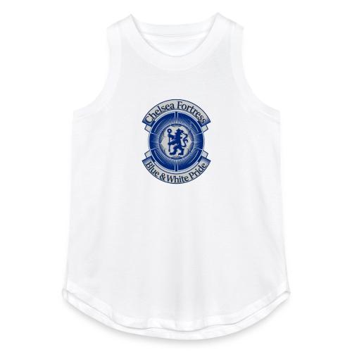 Chelsea Fortress T Shirt, Soccer City Pride Gift - Women's Relaxed Tank Top