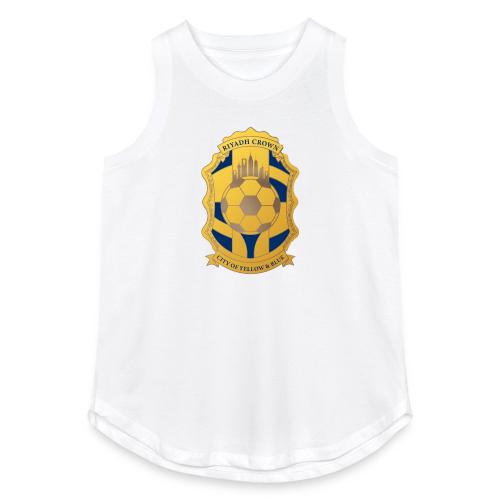 Riyadh Crown T Shirt, Modern Desert Pride Gift - Women's Relaxed Tank Top
