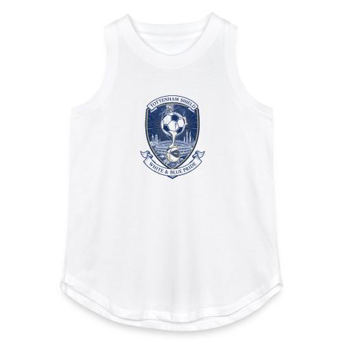 Iconic North London Soccer Emblem Art Print - Women's Relaxed Tank Top