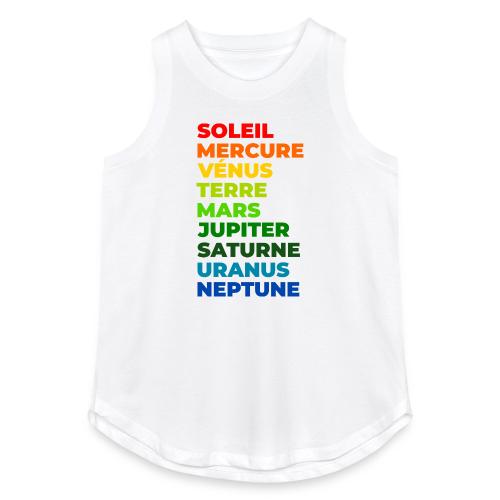 Solar System in Color - Women's Relaxed Tank Top