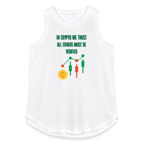 Sarcastic Bitcoin Investor T-shirt - Women's Relaxed Tank Top