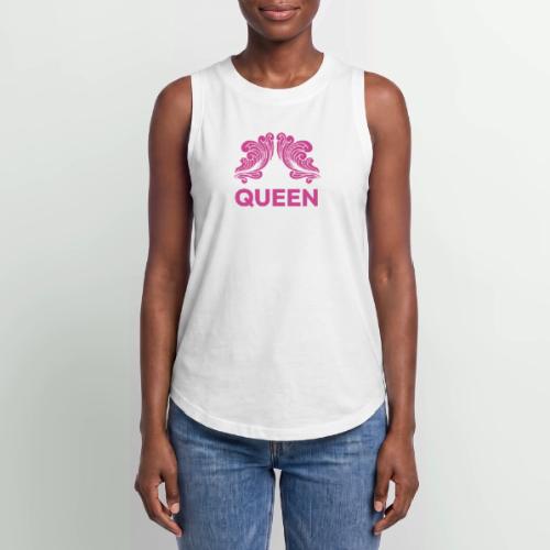 Queenlisse™ Signature Crown T-Shirt – Elegant - Women's Relaxed Tank Top