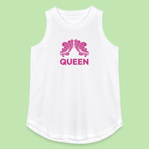 Queenlisse™ Signature Crown T-Shirt – Elegant - Women's Relaxed Tank Top