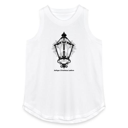 Antique Christmas Lantern T-Shirt - Women's Relaxed Tank Top
