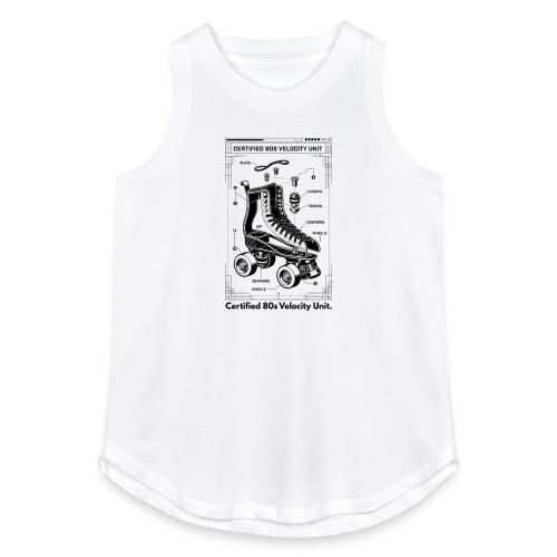 Retro Roller Skate T-Shirt - Women's Relaxed Tank Top