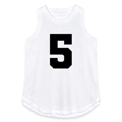 Varsity Number 5 Athletic Design - Women's Relaxed Tank Top
