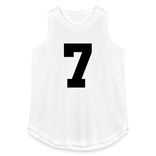 Varsity Number 7 Athletic Look - Women's Relaxed Tank Top