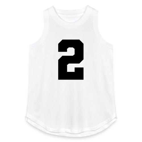 Varsity Number 2 Sports Design - Women's Relaxed Tank Top