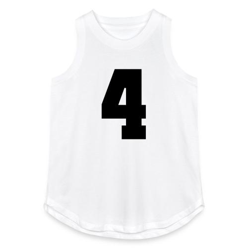 Varsity Number 4 College Style - Women's Relaxed Tank Top