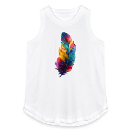 Spectrum Feather Flow - Women's Relaxed Tank Top
