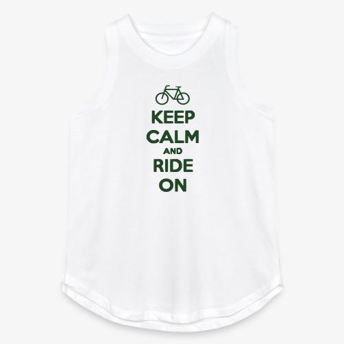 keep_calm_and_ride_on - Women's Relaxed Tank Top